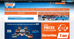 Desktop Screenshot of pieces-auto-occasion.com